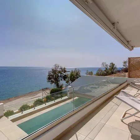 Marelia - Seafront With Infinity Pool بيت للعطل Mégas Yialós-Nítes
